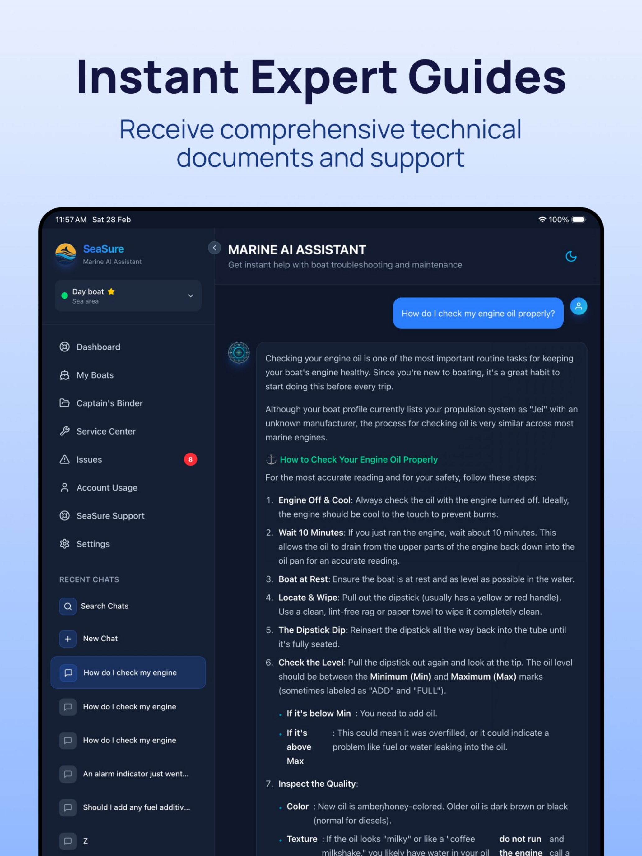 SeaSure – Marine AI Assistant screenshot 10