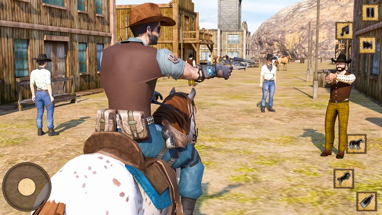Wild West Cowboy Horse Games screenshot-3