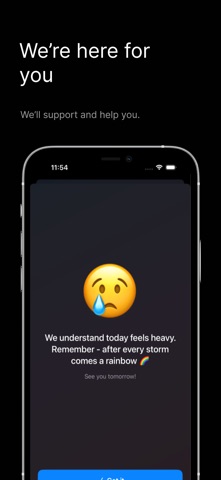 Mood Tracker — SimpleMood iPhone screenshot