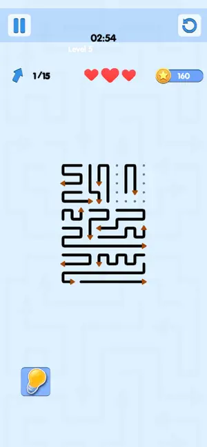 Arrow Puzzle - Maze Escape screenshot 1