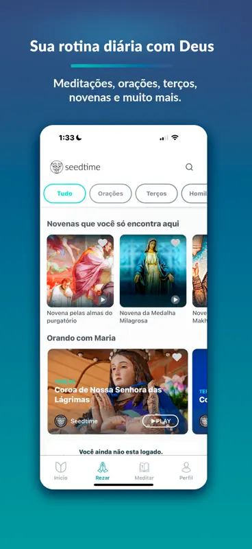 Seedtime: Meditação Católica screenshot 3 of 7