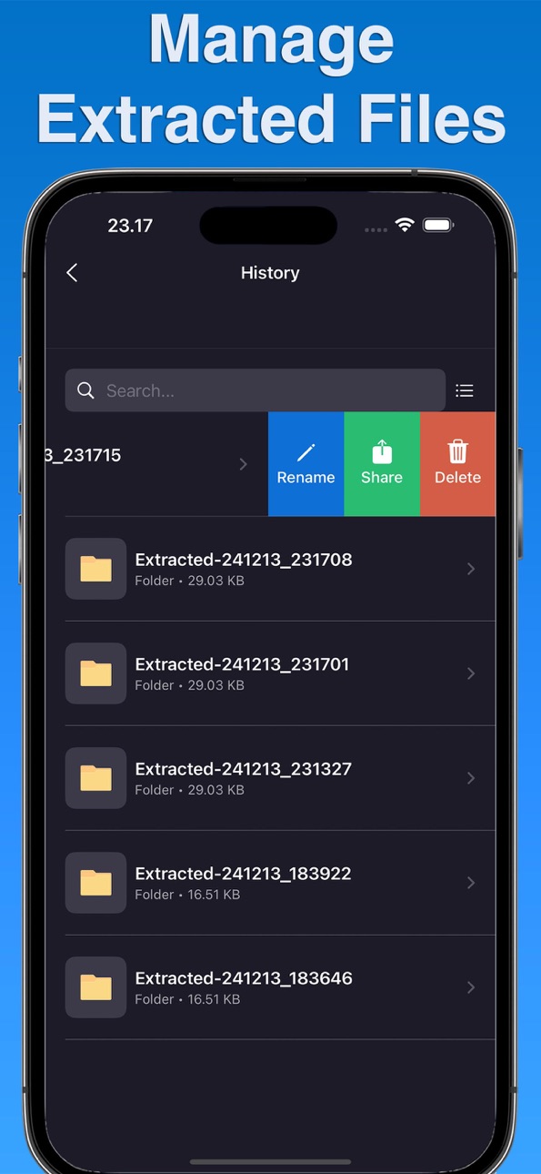 iPhone screenshot
