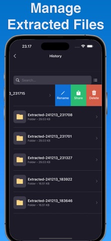 ZIP解压器・解压・打开器 screenshot