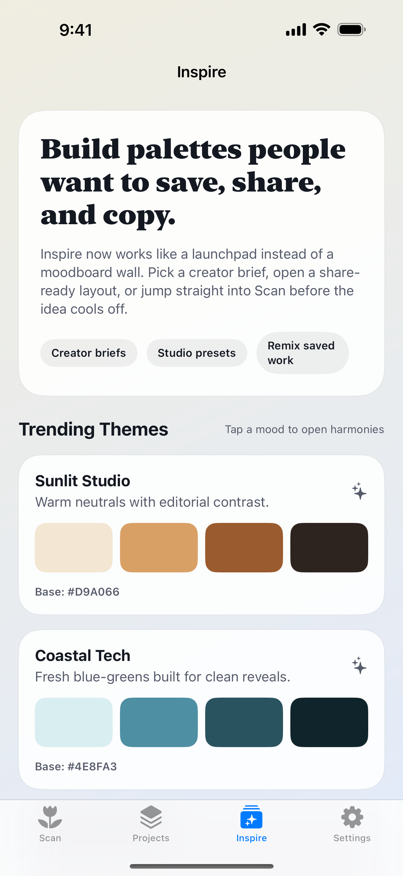 Color Palette - Design Tools