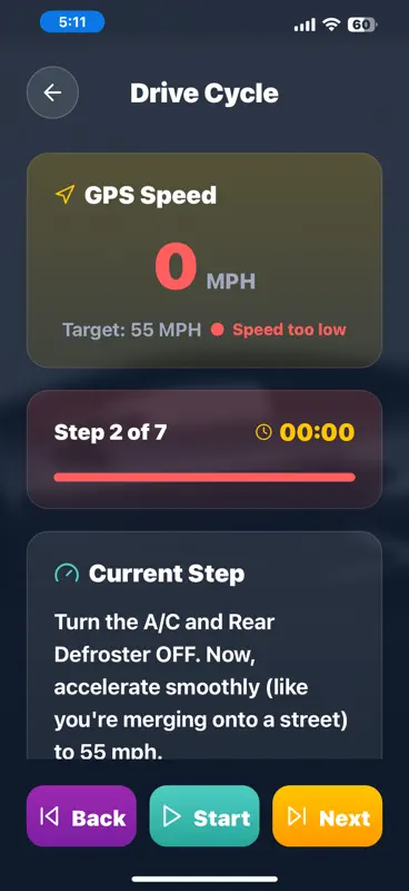Drive Cycle Pro screenshot 3 of 5