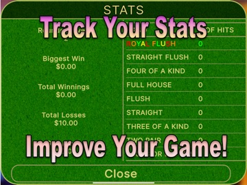 True Video Poker iPad screenshot