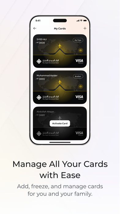 SAIB Travel iPhone screenshot 4 - Finance app
