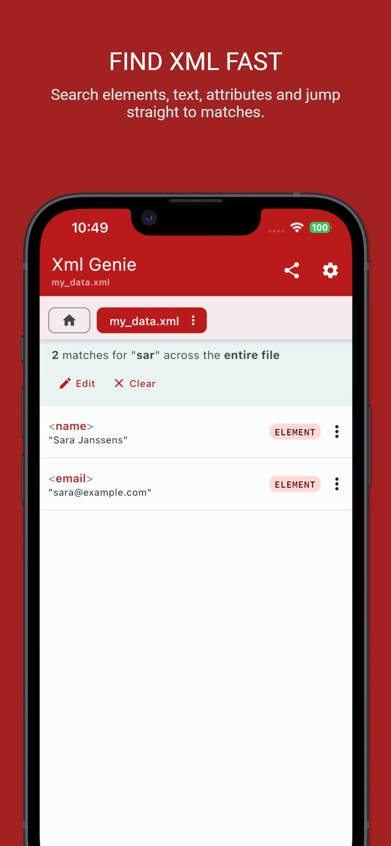 Xml Genie: XML Viewer & Editor screenshot 5