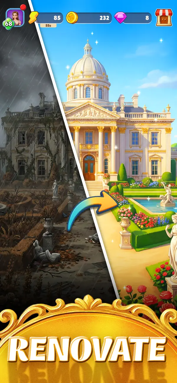 #2. Queen’s Letter: Merge & Story (iOS) Av: PLAYHARD