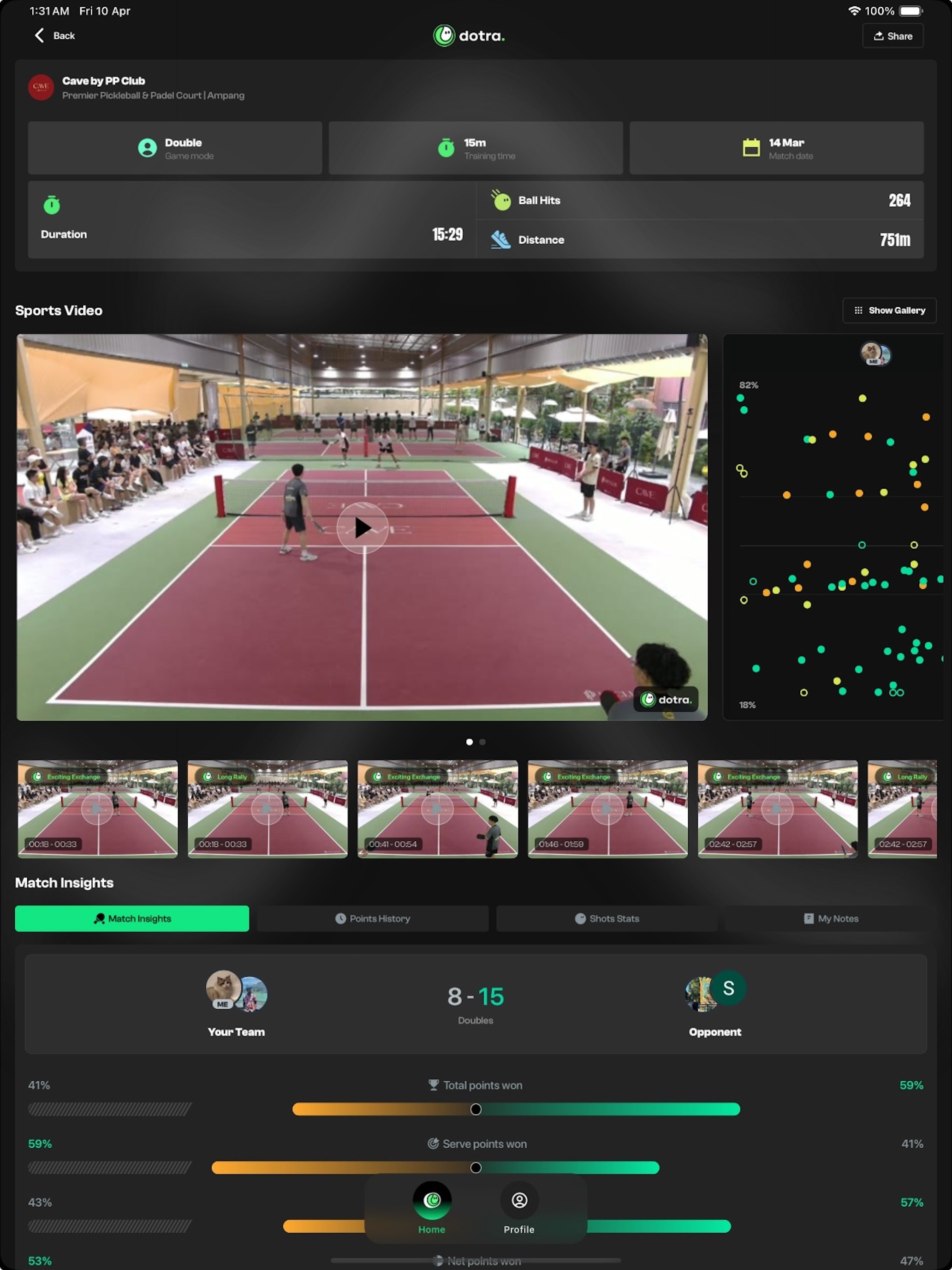 Dotra - Pickleball AI screenshot 8