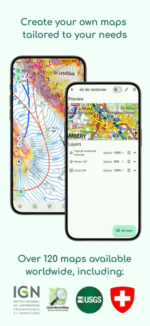 CartoExplorer | maps | GPS screenshot 2