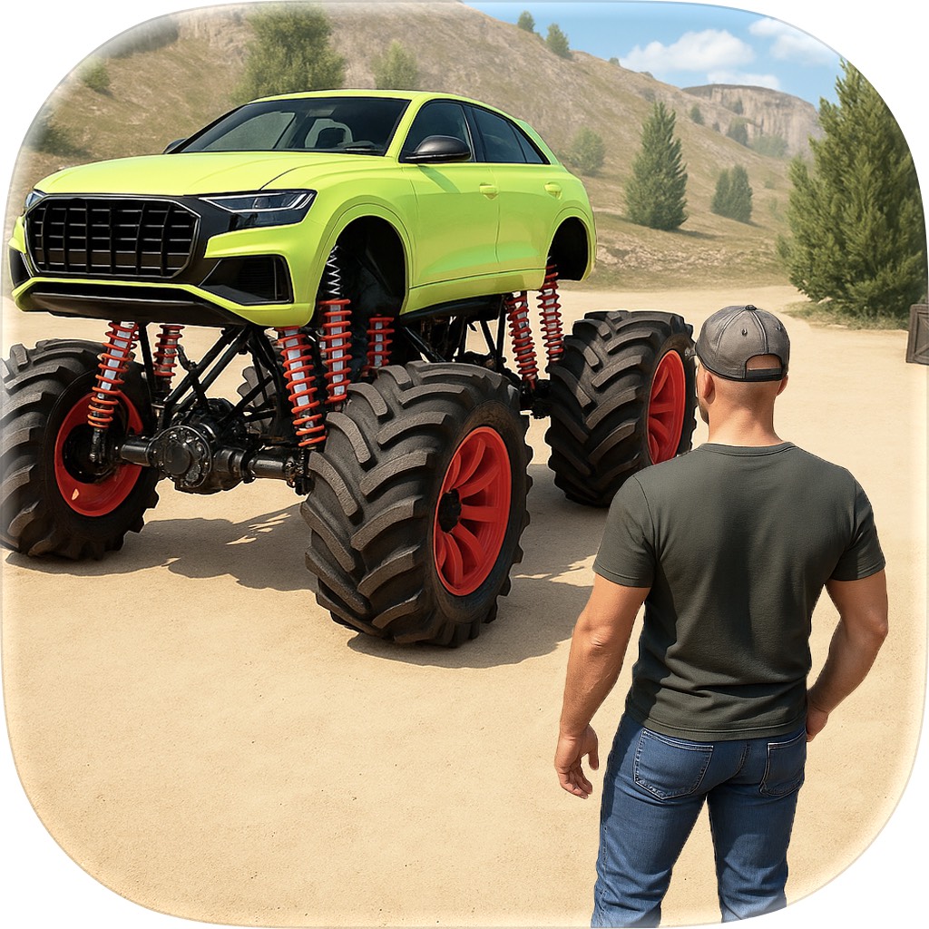 Apple App Store cover for Off-Road Truck Simulator