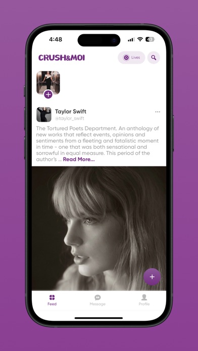Crush&Moi : Showcase your life Screenshot