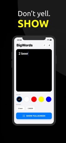 BIG - WORDS Screenshot 1 of 4