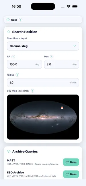 CosmicTelescope screenshot 4