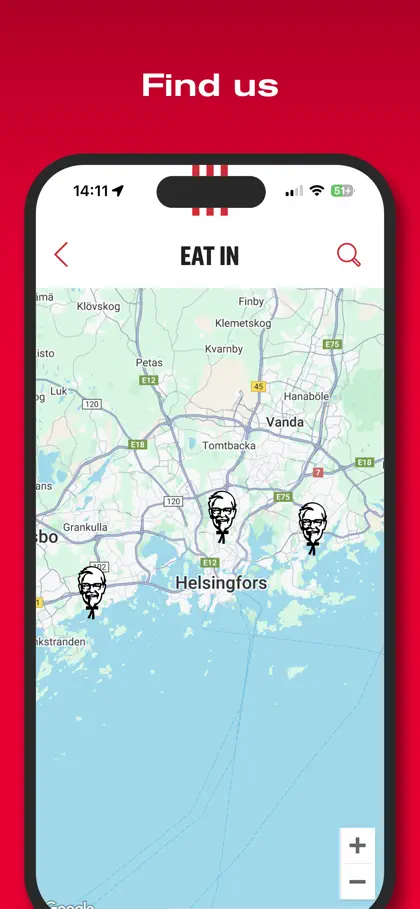 Capture d'écran 6 sur 6 de KFC Finland & Estonia