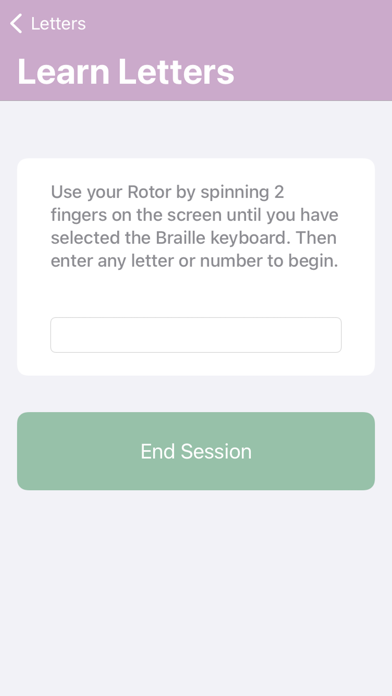 Braille Typing Screenshot