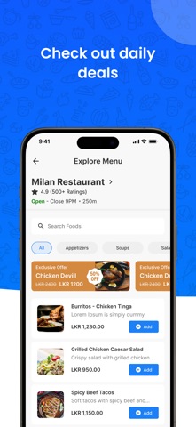 iCanMenu screenshot