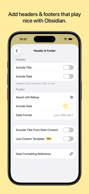 Bebop: Quick Notes screenshot 4