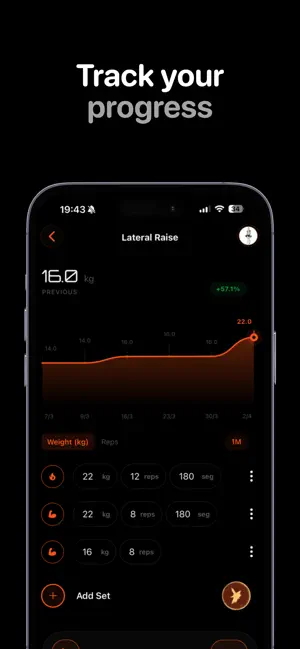 FitFolio App screenshot 2