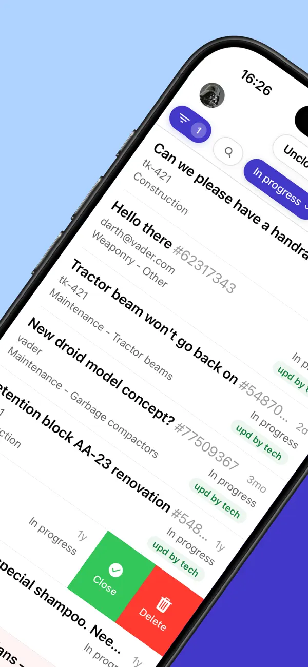 Screenshot #2 pour Jitbit Helpdesk