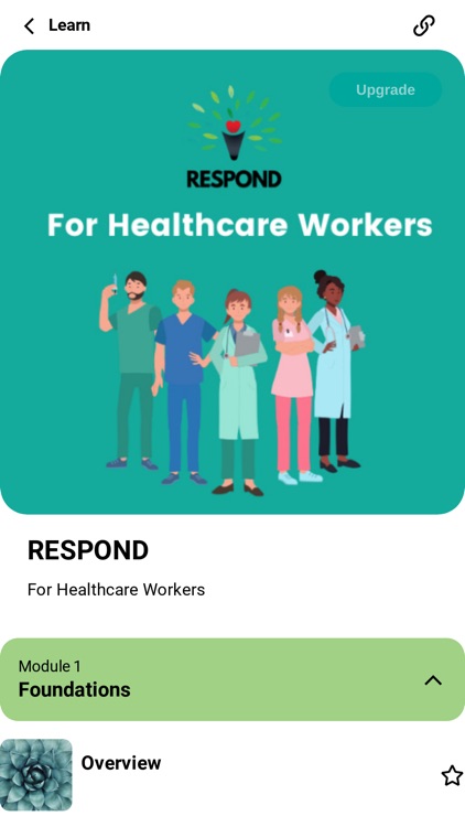 RESPOND for healthcare workers