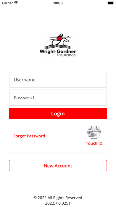 Wright-Gardner Insurance Screenshot