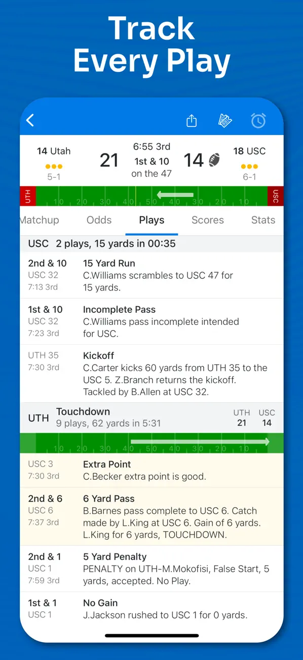 Screenshot #3 pour Superfan: College Football