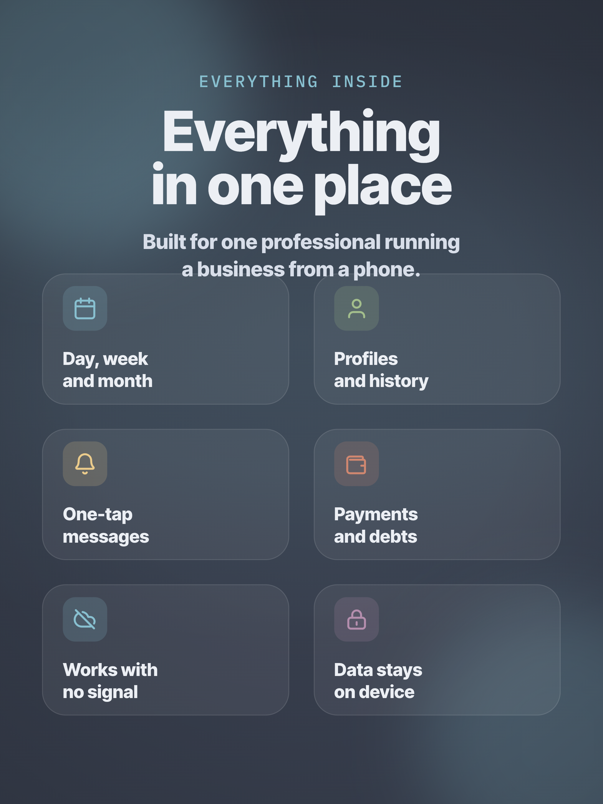 Pocket Client Book: Diary screenshot 9