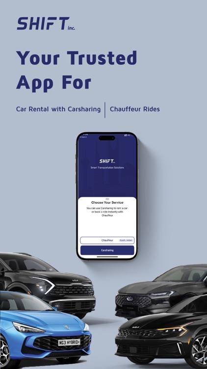 SHIFT – Carsharing & Chauffeur