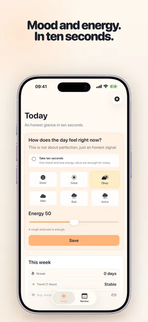 TapDiary screenshot 1