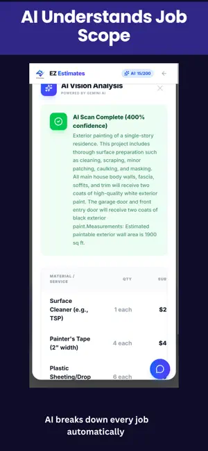 EZ Estimates AI screenshot 3
