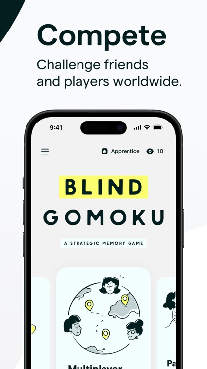 Blind Gomoku - Five in a Row screenshot-3