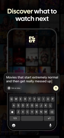 Plot: What movies to watch screenshot