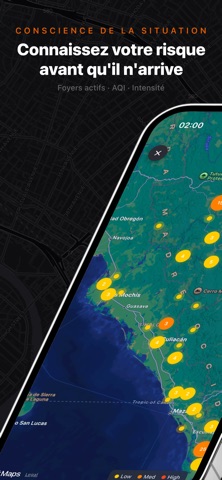 Monitor Incendies - Pyriskopos iPhone screenshot 1