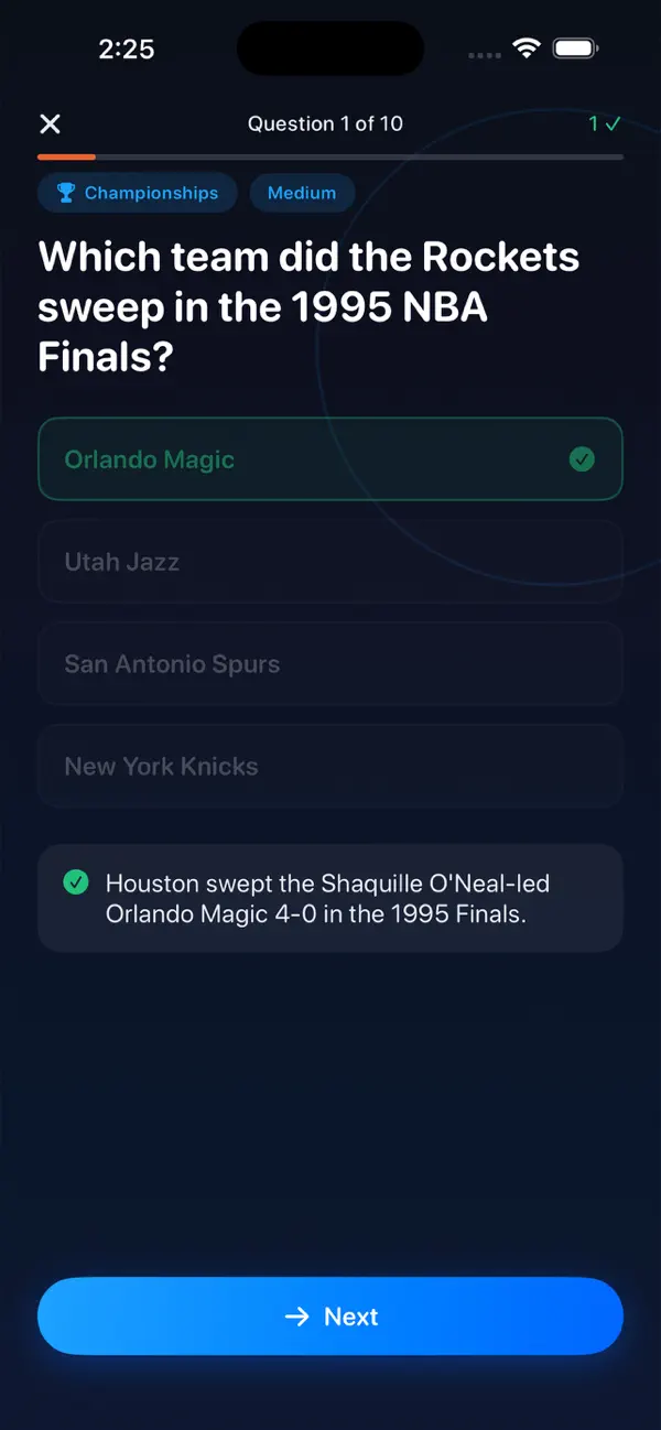 Screenshot #2 pour Basketball Hoops Trivia