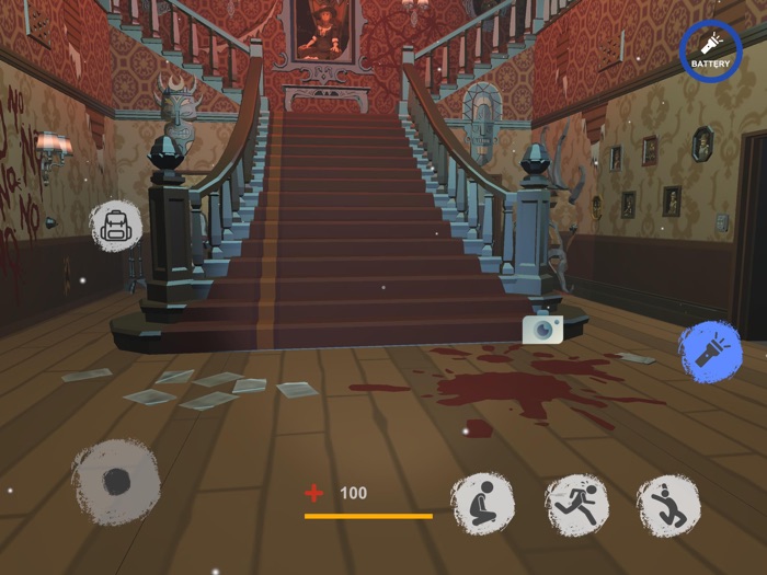 Cursed Manor ghost horror game