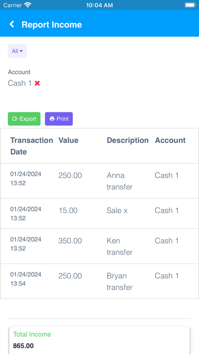 Cashbook Lite - Expense/Income Screenshot