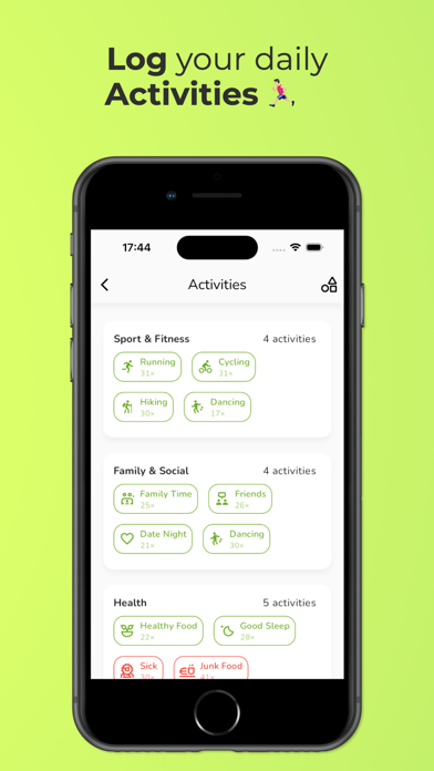 Day Tracker Journal Screenshot
