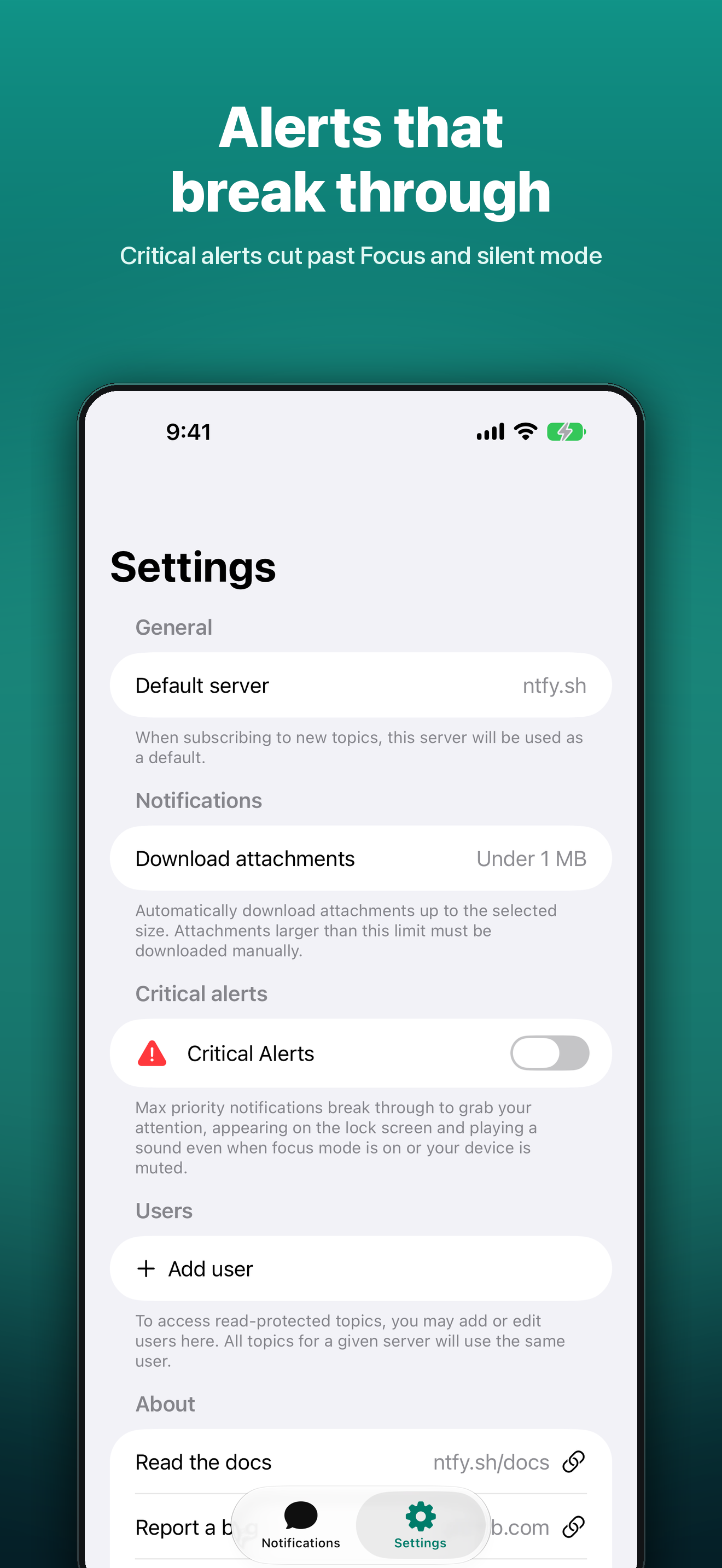 NTFY me - Next Gen screenshot 5