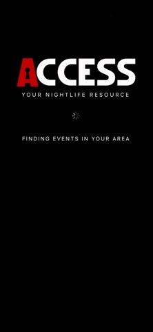 Access Nightlife app screenshot