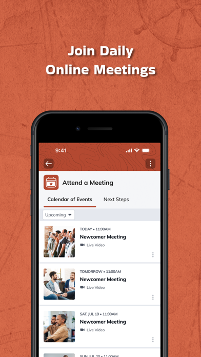 Samson Community iPhone screenshot 1 - Social Networking app