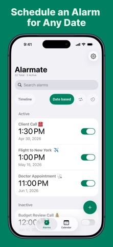 Alarmate: Date Alarm Clock Screenshot 7 of 10