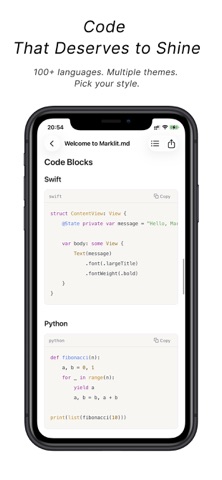 Marklit - Markdown Preview Screenshot 4 of 6
