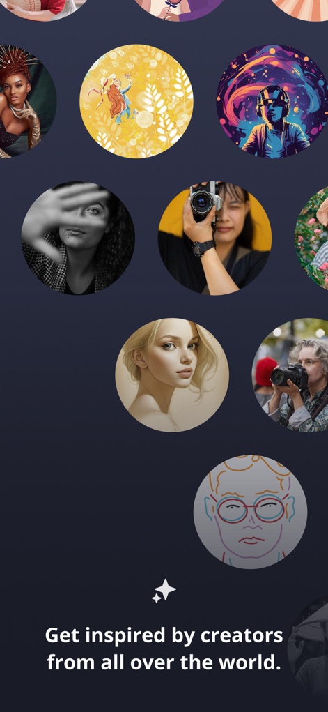 Pixabay - Observe how the app curates a global network of creative profiles, showcasing diverse artistic styles and fostering inspiration among users.