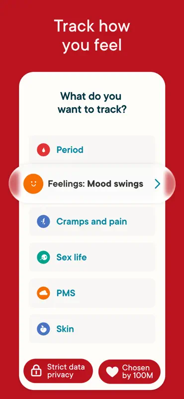 Clue Period & Cycle Tracker screenshot 3 of 9