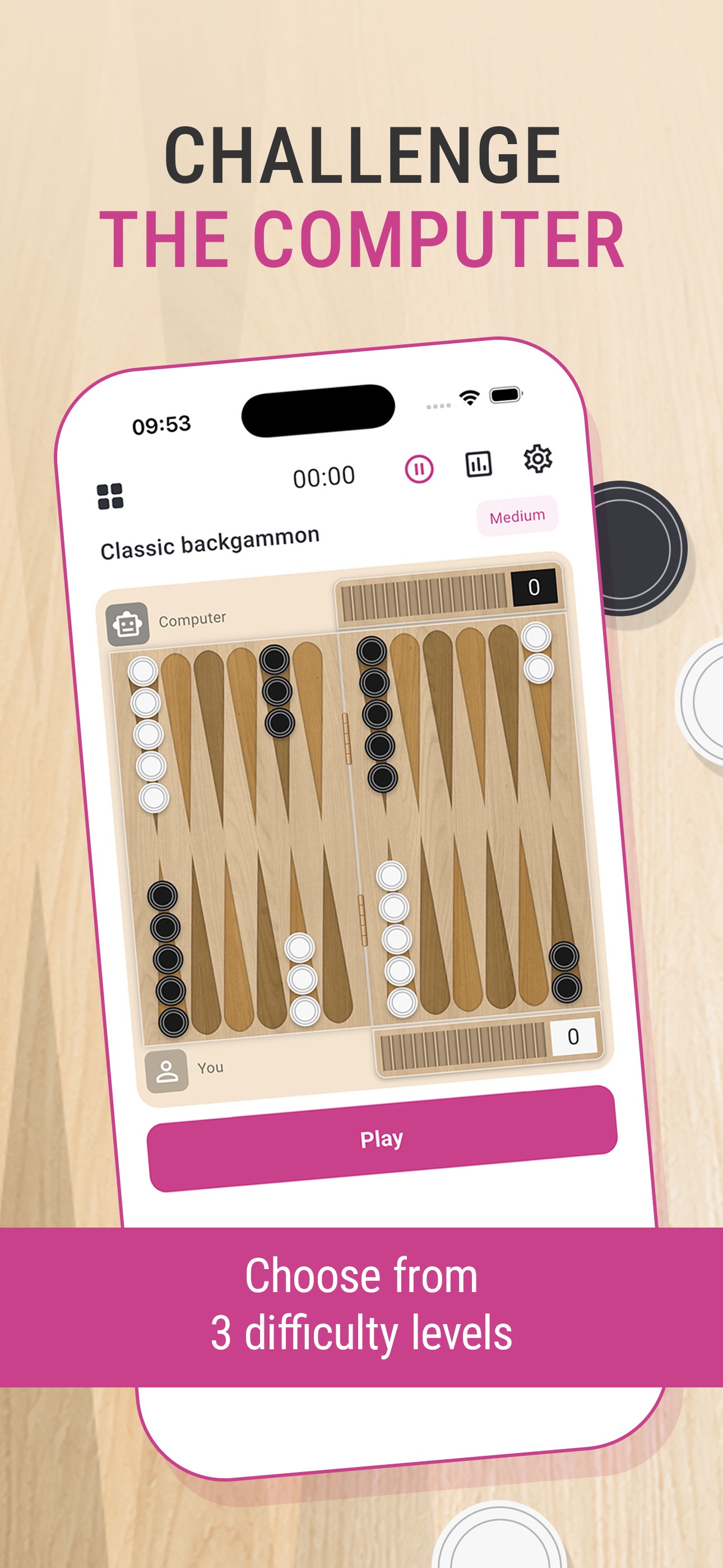Screenshot 2 of Backgammon City: Classic/Narde