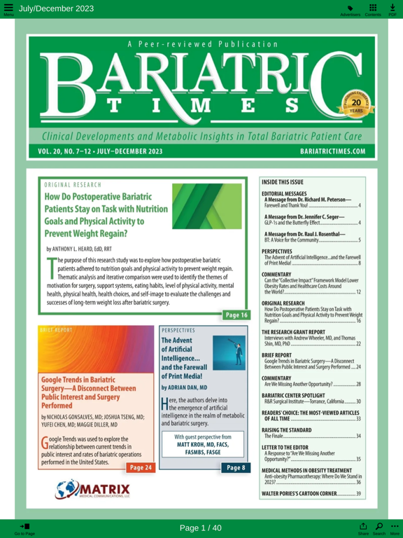 Screenshot #5 pour Bariatric Times