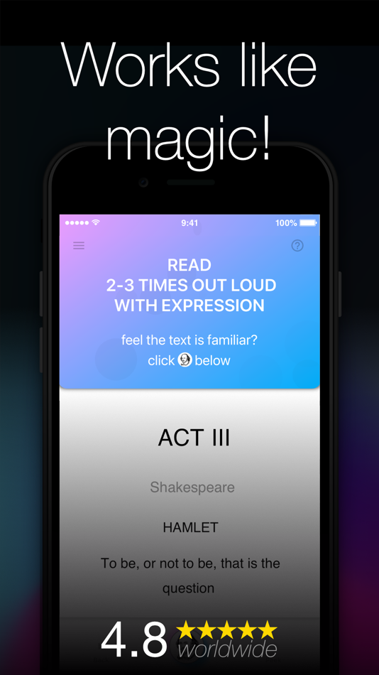 #2. Memorize Lines (iOS) 게시자: Intelligent Software