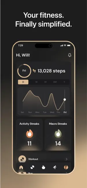 TrainIQ: AI Workouts & Macros screenshot 1